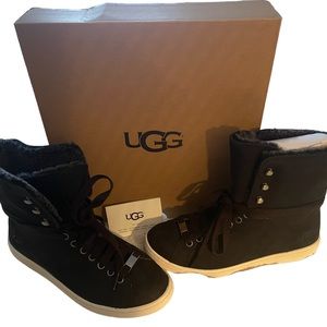 UGG Starlyn Shearling High Top Sneakers